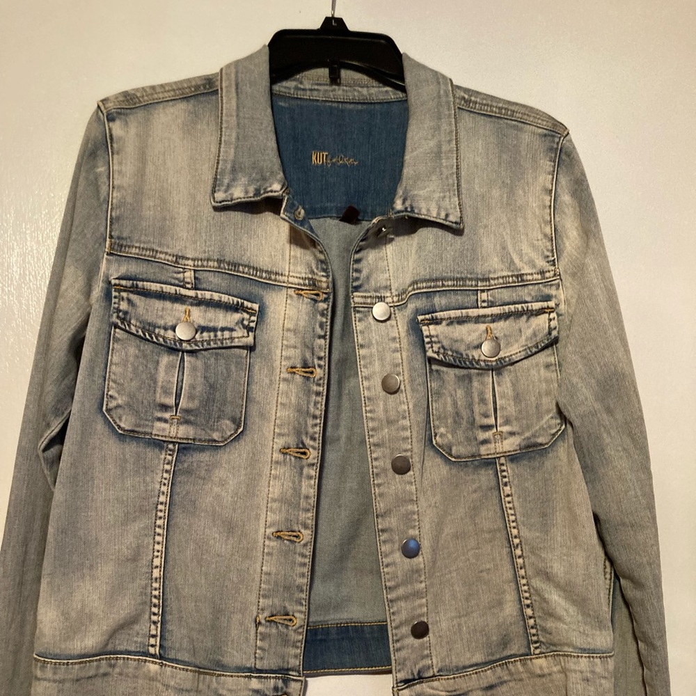 Kut from the Kloth Ladies denim jacket worn twice excellent Condition